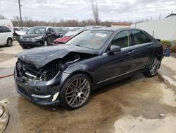 Salvage vehicles for parts for sale at auction: 2014 Mercedes-Benz C 300 4matic