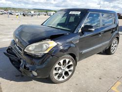 Salvage cars for sale from Copart Grand Prairie, TX: 2013 KIA Soul +