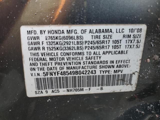 2009 Honda Pilot EXL