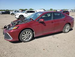 Toyota Camry salvage cars for sale: 2021 Toyota Camry LE