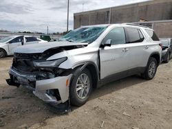 Salvage cars for sale from Copart Fredericksburg, VA: 2022 Chevrolet Traverse LT