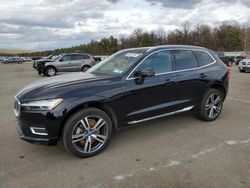 Salvage cars for sale from Copart Brookhaven, NY: 2021 Volvo XC60 T8 Recharge Inscription Express