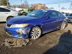 Salvage cars for sale at New Britain, CT auction: 2014 Honda Accord EX