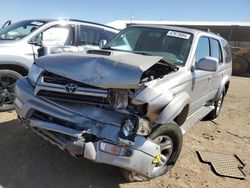 Toyota salvage cars for sale: 2002 Toyota 4runner SR5