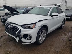 Audi Vehiculos salvage en venta: 2021 Audi Q5 Premium Plus