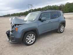 Salvage cars for sale from Copart Greenwell Springs, LA: 2017 Jeep Renegade Latitude