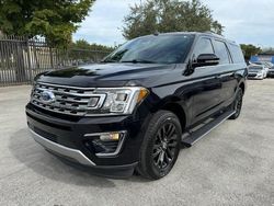 Vehiculos salvage en venta de Copart Opa Locka, FL: 2019 Ford Expedition Max Limited