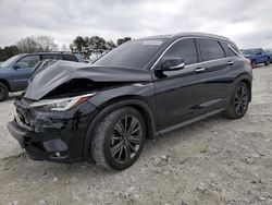 Salvage cars for sale at Loganville, GA auction: 2020 Infiniti QX50 Pure
