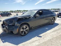 Salvage cars for sale at Arcadia, FL auction: 2018 BMW 740 I
