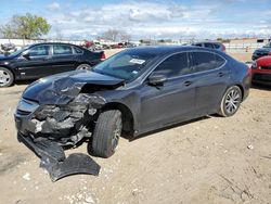 Salvage cars for sale at Haslet, TX auction: 2015 Acura TLX
