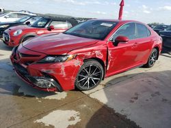 Salvage cars for sale at Grand Prairie, TX auction: 2023 Toyota Camry SE Night Shade