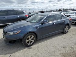 KIA Optima LX salvage cars for sale: 2015 KIA Optima LX