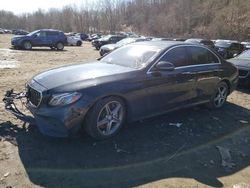 Mercedes-Benz E 300 4matic salvage cars for sale: 2017 Mercedes-Benz E 300 4matic