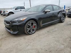 Salvage cars for sale at Temple, TX auction: 2018 KIA Stinger GT2