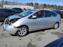 Salvage cars for sale from Copart Exeter, RI: 2005 Toyota Prius