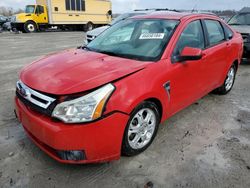 Salvage cars for sale at Cahokia Heights, IL auction: 2008 Ford Focus SE