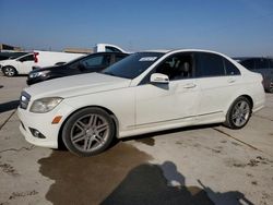 Mercedes-Benz C 350 salvage cars for sale: 2010 Mercedes-Benz C 350