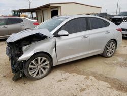Salvage cars for sale from Copart Temple, TX: 2018 Hyundai Accent Limited