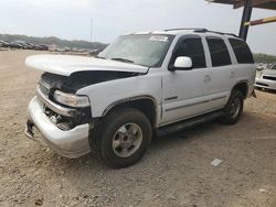 Chevrolet Tahoe salvage cars for sale: 2002 Chevrolet Tahoe C1500