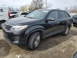 Salvage cars for sale at Baltimore, MD auction: 2014 KIA Sorento LX