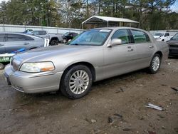 Salvage cars for sale at Austell, GA auction: 2003 Lincoln Town Car Signature