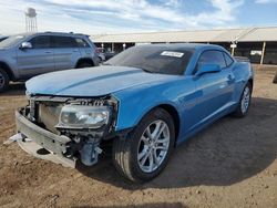 Chevrolet Camaro LT salvage cars for sale: 2015 Chevrolet Camaro LT