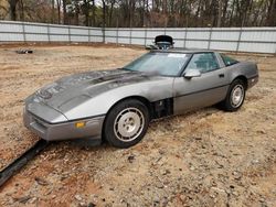 Salvage cars for sale from Copart Austell, GA: 1986 Chevrolet Corvette