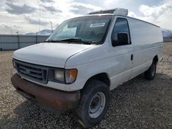 Ford salvage cars for sale: 2005 Ford Econoline E350 Super Duty Van