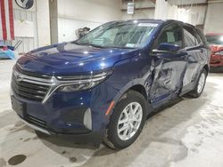 Salvage cars for sale at Leroy, NY auction: 2022 Chevrolet Equinox LT