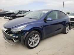 Salvage cars for sale at Grand Prairie, TX auction: 2023 Tesla Model Y