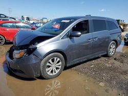 Salvage cars for sale from Copart Columbus, OH: 2017 Honda Odyssey SE