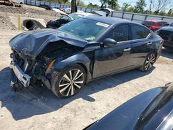 Salvage cars for sale from Copart Riverview, FL: 2020 Nissan Altima Platinum