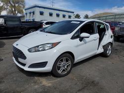 Salvage cars for sale from Copart Albuquerque, NM: 2019 Ford Fiesta SE