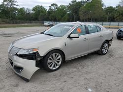 Salvage cars for sale from Copart Fort Pierce, FL: 2009 Lincoln MKS
