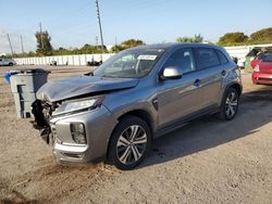 Mitsubishi Outlander salvage cars for sale: 2021 Mitsubishi Outlander Sport ES