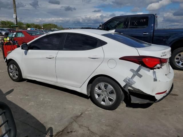 2016 Hyundai Elantra SE