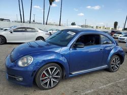 Salvage cars for sale at Van Nuys, CA auction: 2013 Volkswagen Beetle Turbo