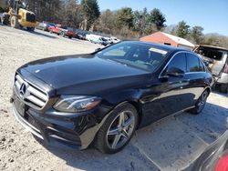 Salvage cars for sale at Mendon, MA auction: 2017 Mercedes-Benz E 300 4matic