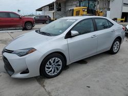 Vehiculos salvage en venta de Copart Corpus Christi, TX: 2018 Toyota Corolla L