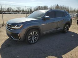 Flood-damaged cars for sale at auction: 2022 Volkswagen Atlas SEL Premium R-Line