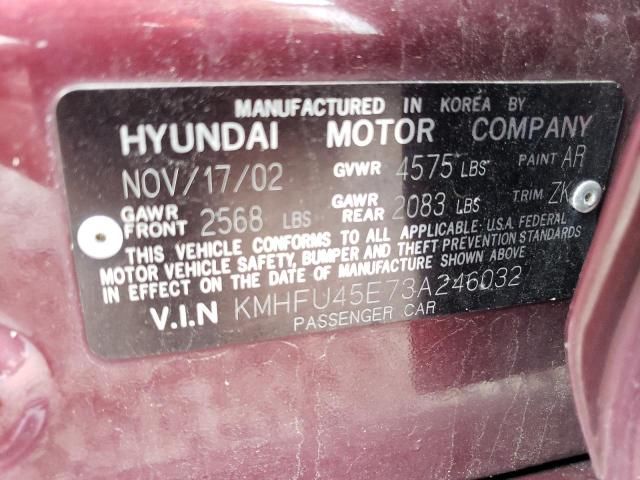 2003 Hyundai XG 350