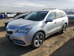 Salvage cars for sale from Copart Brighton, CO: 2014 Acura MDX