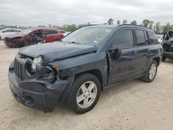 Salvage cars for sale from Copart Houston, TX: 2008 Jeep Compass Sport