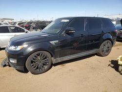 Salvage cars for sale at Brighton, CO auction: 2015 Land Rover Range Rover Sport HSE