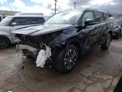 Salvage cars for sale from Copart Chicago Heights, IL: 2020 Toyota Highlander Hybrid XLE