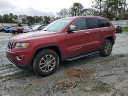Vehiculos salvage en venta de Copart Fairburn, GA: 2015 Jeep Grand Cherokee Limited