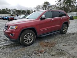 Jeep Grand Cherokee salvage cars for sale: 2015 Jeep Grand Cherokee Limited