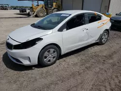 Salvage cars for sale at Temple, TX auction: 2017 KIA Forte LX