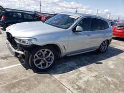 Salvage cars for sale from Copart Sun Valley, CA: 2021 BMW X3 SDRIVE30I