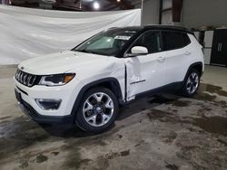 Salvage cars for sale at North Billerica, MA auction: 2018 Jeep Compass Limited